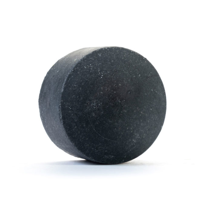 Natural Solid Shampoo with Activated Charcoal