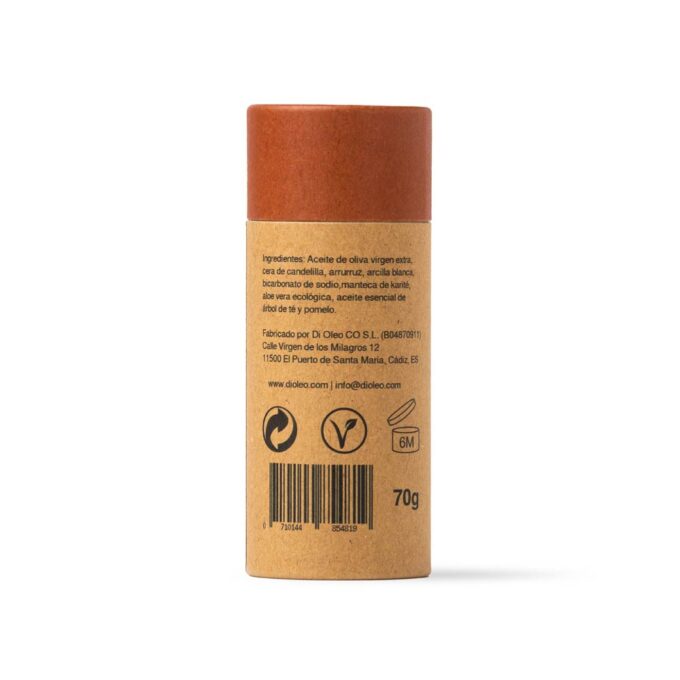 desodorante natural pomelo información producto