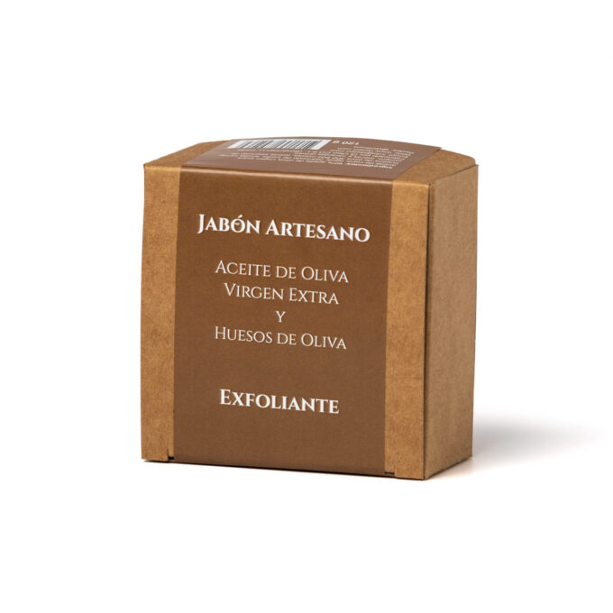 exfoliating handmade soap box
