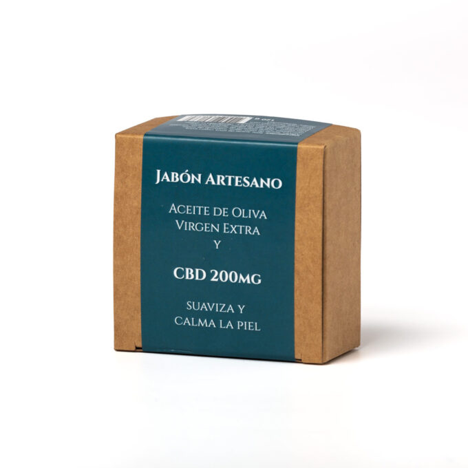 Artisan cbd soap 200mg box