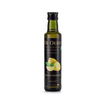 aceite de oliva virgen extra ecológico con limon y eneldo