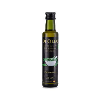 aceite de oliva virgen extra ecológico con hierbas provenzales