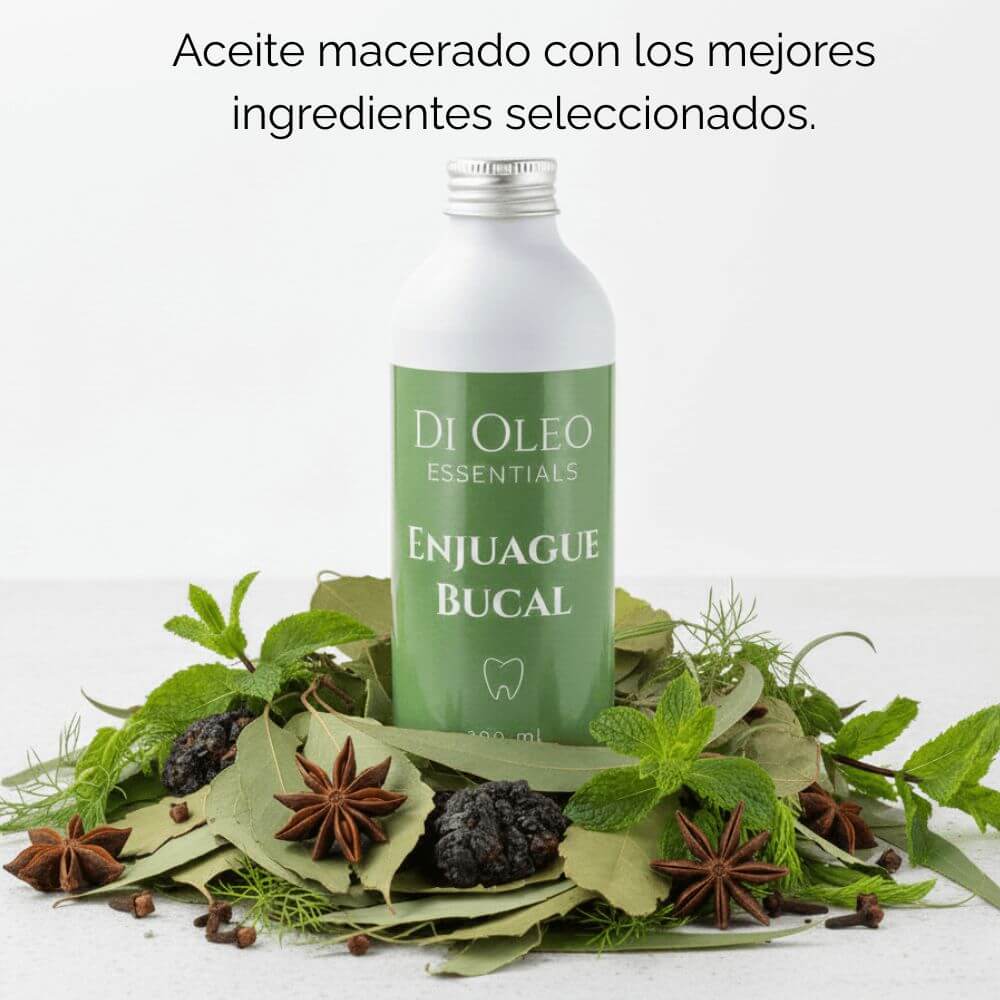 Enjuague Bucal Natural Sin Alcohol - Imagen 2