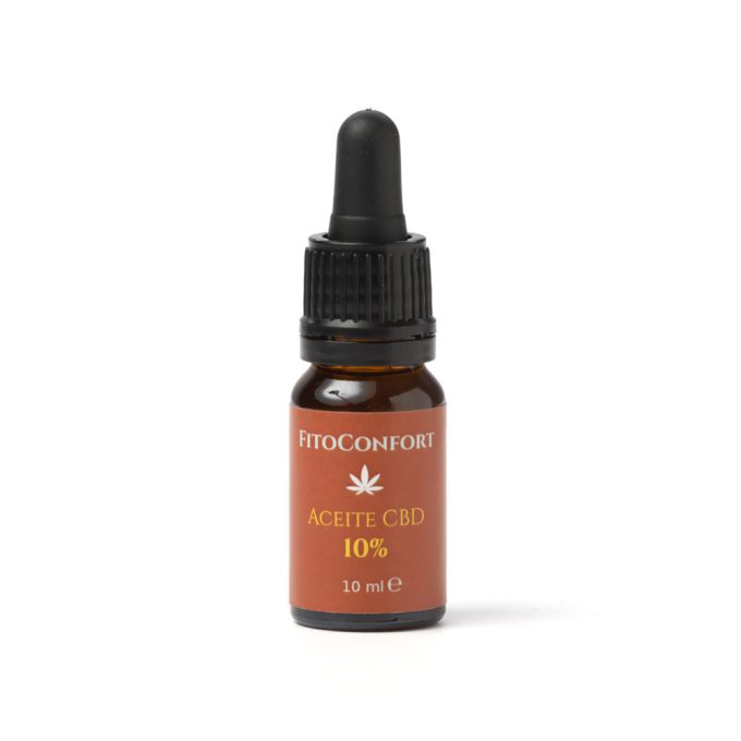 Aceite de CBD Cannabidiol Concentración del 10% en 10 ml