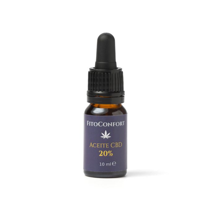 Aceite de CBD Cannabidiol Concentración del 20% en 10 ml