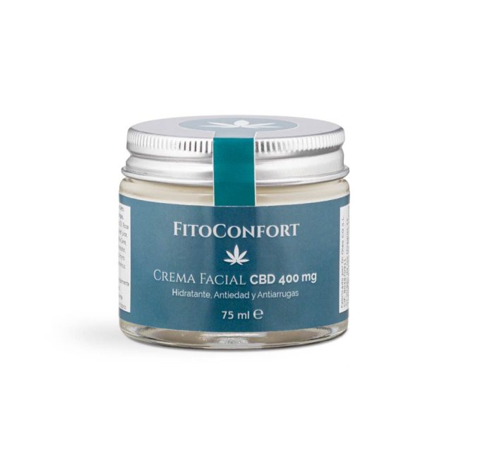 Crema Facial con CBD 400 mg