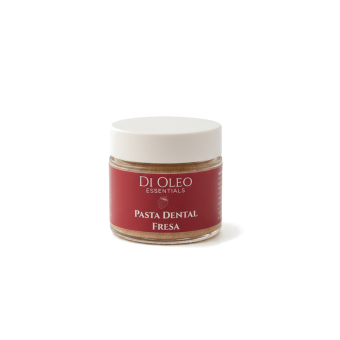 Pasta Dental Natural con Sabor a Fresa – Sin Flúor