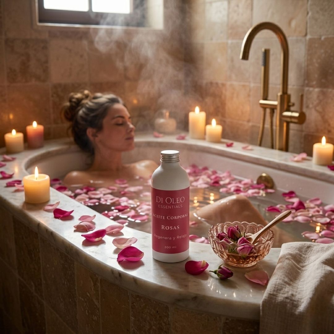 Aceite Corporal de Rosas - Nutrición & Belleza Natural - Imagen 3