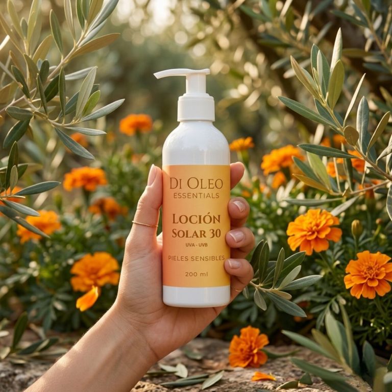 loción solar 30 pieles sensibles ingredientes