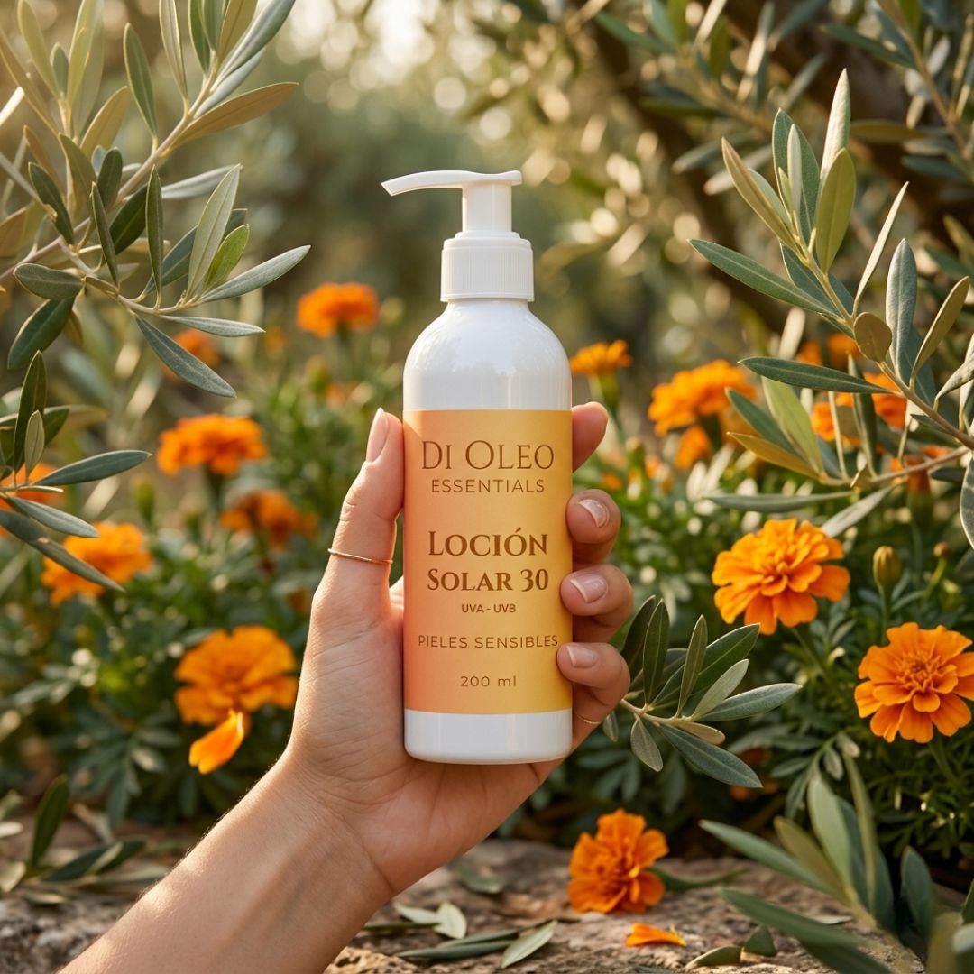 loción solar 30 pieles sensibles ingredientes