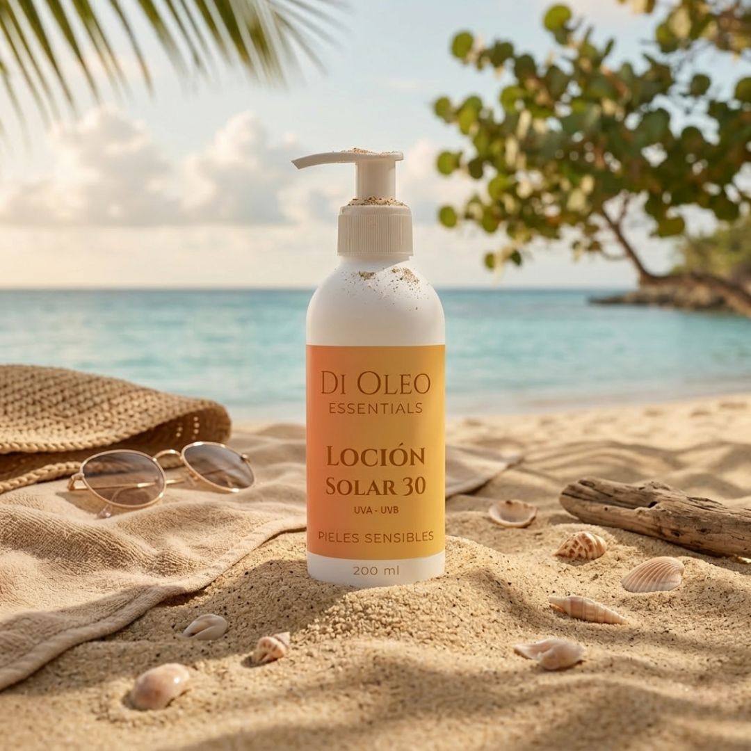 Loción Solar Natural 30 – Filtro Mineral – Pieles Sensibles - Imagen 2